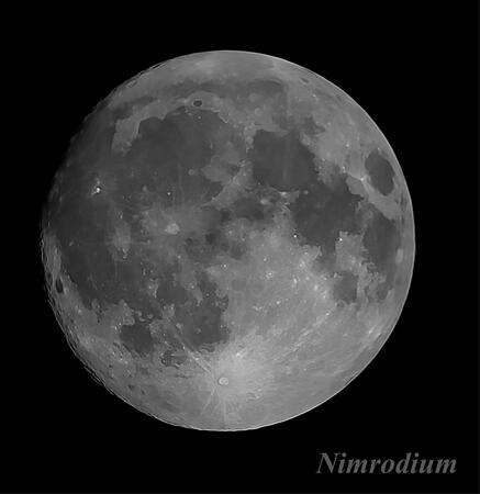 The Moon Full Disc